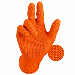 Nitras Tough Grip N - Nitril Einmalhandschuhe 50 Stück