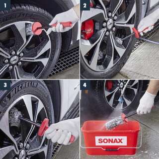 SONAX Wheel Brush Beast Edition - Felgenbürste