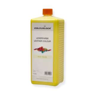Colourlock Lederfarbe - gelb 1,0 Liter