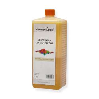 Colourlock Lederfarbe - goldgelb 1,0 Liter
