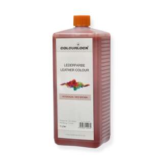 Colourlock Lederfarbe - rotbraun 1,0 Liter