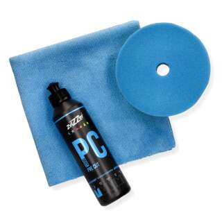 ZviZZer PC 5000 Pre Cut - Schleifpaste 250 ml / Thermopad Ø 140 mm / Tuch