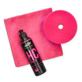 ZviZZer HC 4000 Heavy Cut - Schleifpaste 250 ml / Thermopad Ø 140 mm/ Tuch