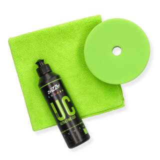 ZviZZer UC 1000 Ultrafine Cut - Finish Politur  250 ml / Thermopad Ø 140 mm / Tuch