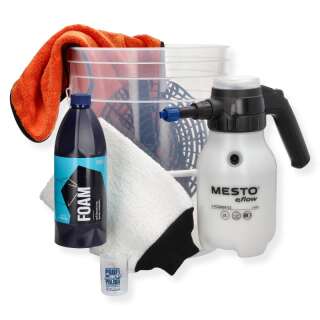 MESTO e,flow - Schaumsprüher 2 Liter - Waschset