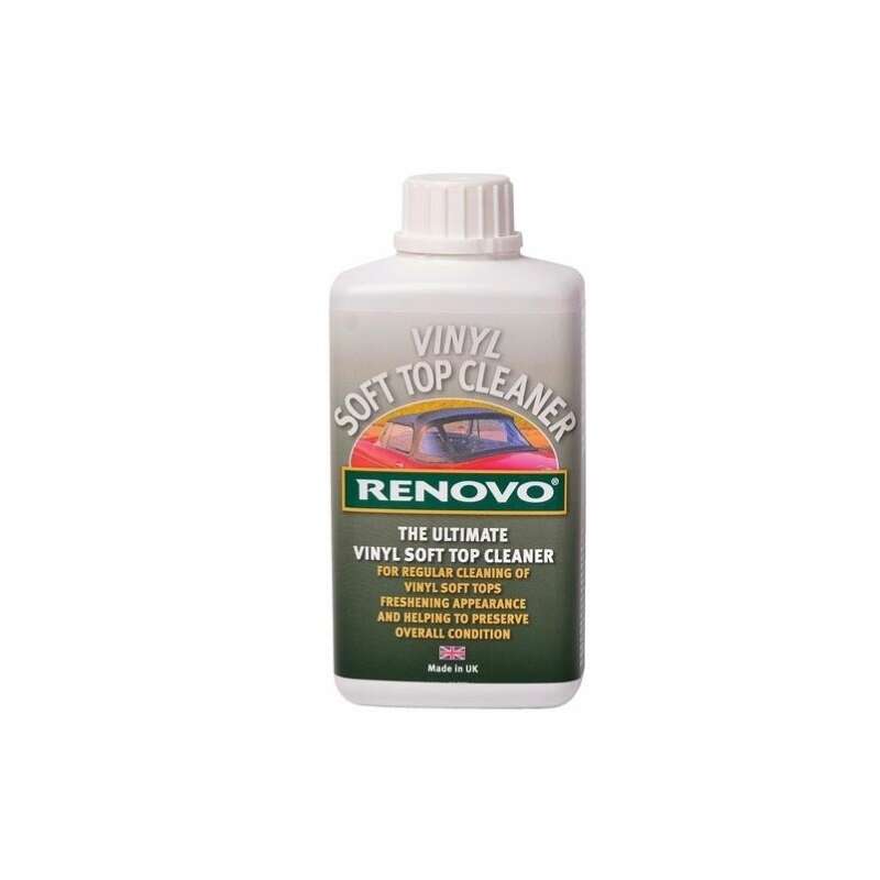 Renovo Vinyl-Softtop Reiniger 500ml - Für Cabrio Verdecke, Schonende Formel