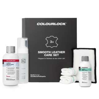 COLOURLOCK Smooth Leather Care Set - Glattleder Pflegeset mild ab dem dritten Jahr