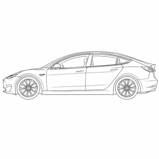 Lederfarbe Tesla