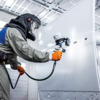 Scangrip Spray Match - Arbeitsleuchte für Lackierpistolen