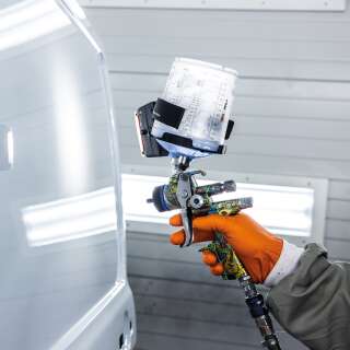 Scangrip Spray Match - Arbeitsleuchte für Lackierpistolen