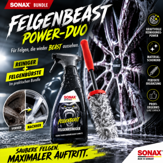 SONAX FelgenBeast - Felgenreiniger & Wheel Brush...