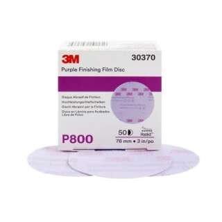 3M Hookit 260L+ Finishing Discs P800 Sales Unit = 50 Pces