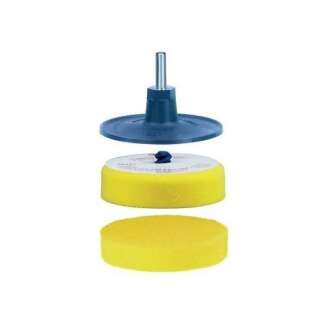 3M Roloc backing pad and foam backing & polishing pad
