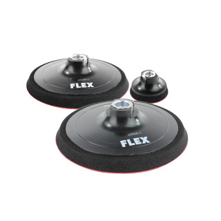 FLEX Klett-Teller gedämpft M14 für Rotationspolierer