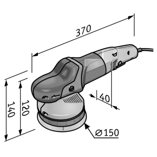 FLEX Random Orbital Polisher XFE 7-15 150
