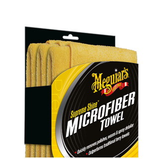 Meguiars Supreme Shine Microfiber 60 cm x 40 cm 3 Stück