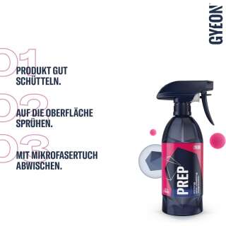 GYEON Q&sup2;M Prep - Vorreiniger / Entfetter 1,0 Liter