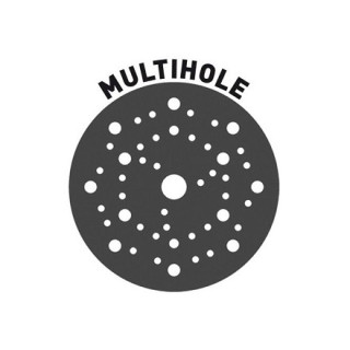 RUPES Klett-Teller Multihole M8 hart für RH-/ER-Serie, Skorpio und Festool Ø 150 mm