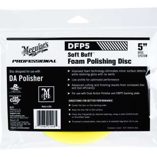 Meguiars Soft Buff Rotary Foam Polishing Pad - Polierpad Ø 160 mm