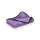 ProfiPolish polishing-towel Korea Super Plush purple / satinedge black 60 cm &times; 40 cm 550 gsm