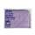 ProfiPolish polishing-towel Korea Super Plush purple / satinedge black 60 cm &times; 40 cm 550 gsm