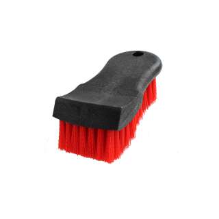 Braun Automotive Teppich-/Polsterbürste rot