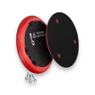 FLEX Special velcro pad, cushioned Ø 150 mm