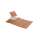 Kovax Tolecut Stick-on - 8 Klebepads 29 mm x 35 mm P1200 orange