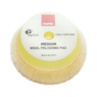 RUPES Yellow Wool Polishing Pad Medium - Polierfell Ø 100 mm - SALE