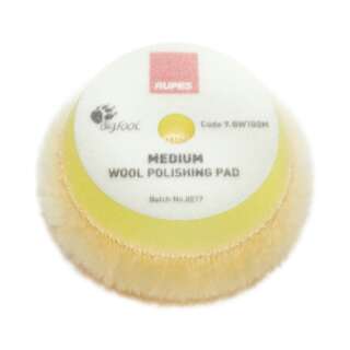 RUPES Yellow Wool Polishing Pad Medium - Polierfell...